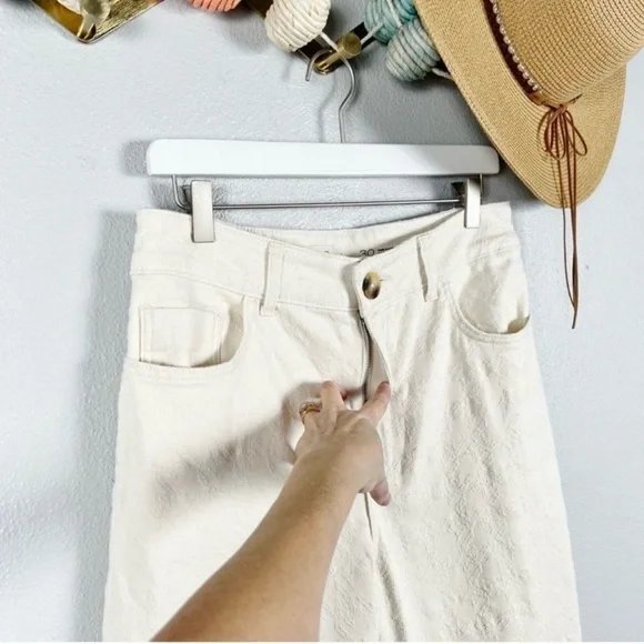 NWT Anthropologie Pilcro The Skipper Wide Leg Pants - Picture 3 of 9